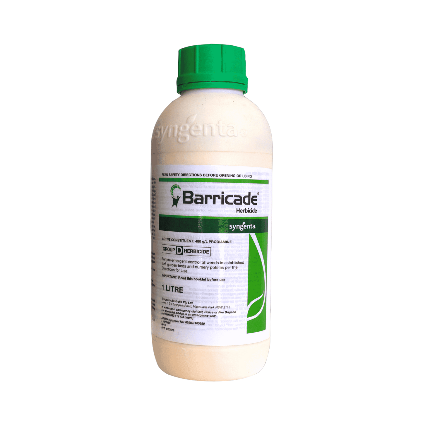 Barricade Pre-Emergent Herbicide 1L